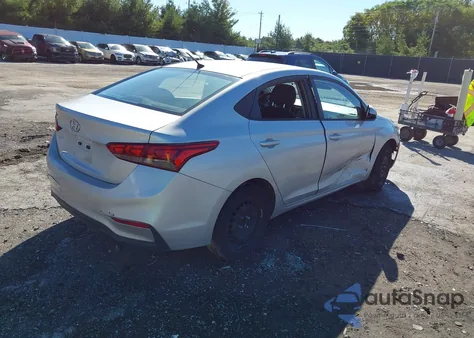 2019 Hyundai Accent Se z USA, uszkodzony, nr VIN 3KPC24A3XKE073264